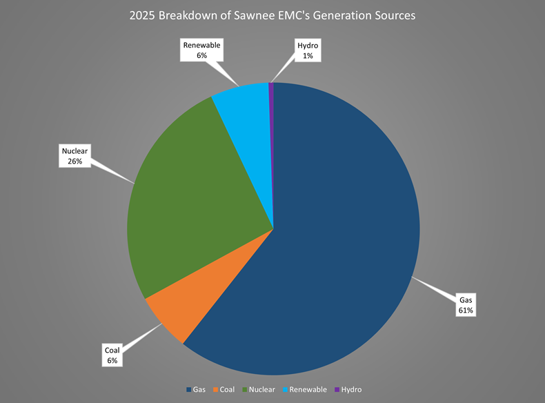 chart of energy sources