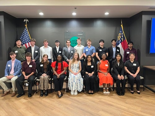 picture of scholarship winners